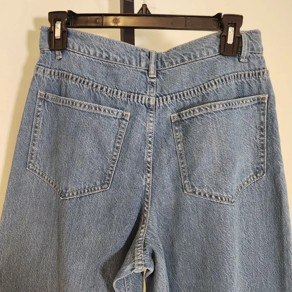 Z SUPPLY Mia Loose Wide Leg Jeans, Size 26